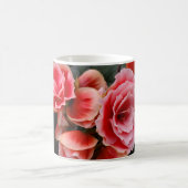 Roze bloemen koffiemok (Center)