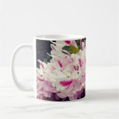Roze bloemen koffiemok (Links)