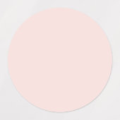 Roze bloemen labels (Design 2)