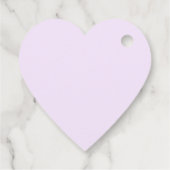 Roze Bloemen Lavendel Bruiloft Thank You  Bedankjes Labels (Achterkant)