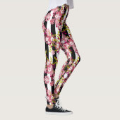 Roze bloemen leggings (Rechts)