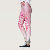 Roze bloemen leggings (Links)
