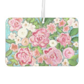 Roze Bloemen Lente Bloeit Luchtverfrisser (Achterkant)