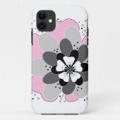 Roze bloemen lente zomer Case-Mate iPhone case (Achterkant)