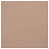 Roze bloemen Licht Bruin | Floral Block Pattern Stof (Swatch)