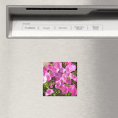 Roze bloemen magneet (Insitu (Vaatwasser))