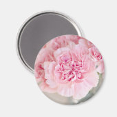 Roze bloemen magneet (Voorkant / Achterkant)