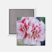Roze bloemen Magnet (Voorkant / Achterkant)