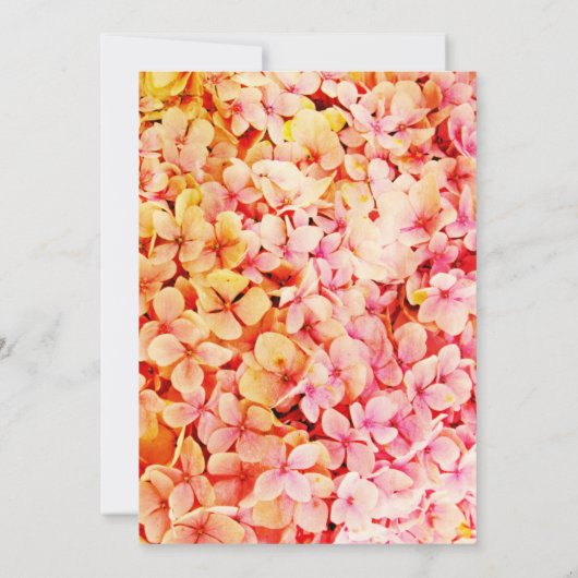 Roze Bloemen Meisje Modern Elegant 21ste Verjaarda Kaart (Achterkant)