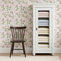 Roze Bloemen Meisjes & Kwekerij Kamer Cottagecore