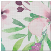 Roze bloemen met flap-patroon stof (Close Up)
