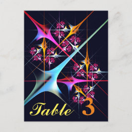 Roze Bloemen Moderne Abstracte Kunst Kleurenpatroo Briefkaart