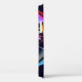 Roze Bloemen Moderne Abstracte Kunst Kleurenpatroo Case-Mate iPhone Case (Achterkant / Rechts)