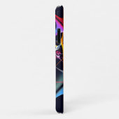 Roze Bloemen Moderne Abstracte Kunst Kleurenpatroo Case-Mate iPhone Case (Achterkant/rechts)