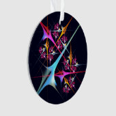 Roze Bloemen Moderne Abstracte Kunst Kleurenpatroo Ornament (voorkant)