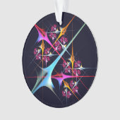 Roze Bloemen Moderne Abstracte Kunst Kleurenpatroo Ornament (voorkant)