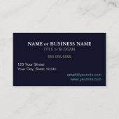 Roze Bloemen Moderne Abstracte Kunst Kleurenpatroo Visitekaartje (Achterkant)