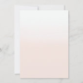 Roze Bloemen Moederdag Brunch Party Uitnodiging (Achterkant)