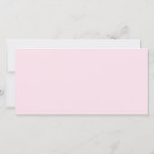 Roze Bloemen Moederdag Cadeaubon (Achterkant)