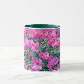 roze bloemen Mok Cup (Midden)