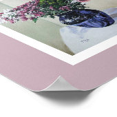 roze bloemen mooi door Pola.B.Alex Poster (Hoek)