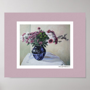 roze bloemen mooi door Pola.B.Alex Poster