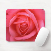 Roze bloemen Mousepad Red Rose Decor Gifts Muismat (Met muis)