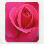 Roze bloemen Mousepad Red Rose Decor Gifts Muismat (Voorkant)
