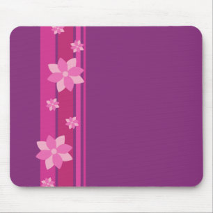 Roze bloemen muismat