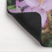Roze bloemen muismat (Hoek)