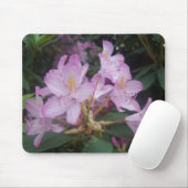 Roze bloemen muismat (Met muis)