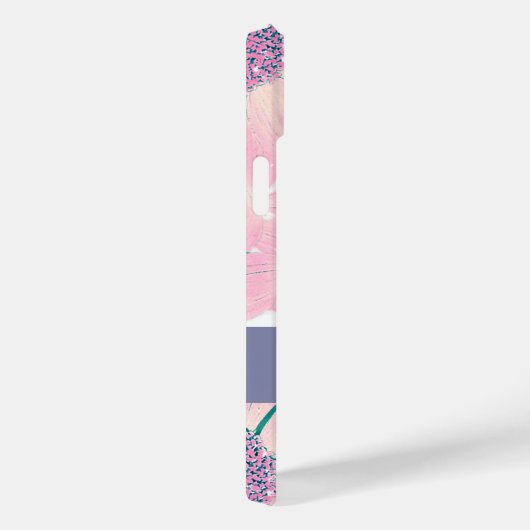 Roze bloemen  naam Modern Case-Mate iPhone Case (Achterkant / Rechts)