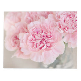 Roze bloemen notitieblok