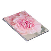 Roze bloemen notitieboek (Rechterzijde)