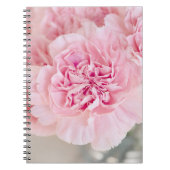 Roze bloemen notitieboek (Voorkant)