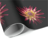 Roze bloemen omslagpapier cadeaupapier (Rol Hoek)