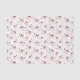 Roze Bloemen (Ontwerp 76 Roze Serie) Tissuepapier
