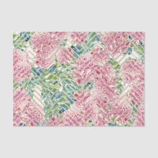 Roze Bloemen (Ontwerp 7 van de Roze Reeks) Tissuepapier