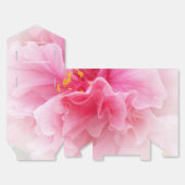 Roze Bloemen Ontwerp Wedding Bedankdoosjes (Ongevouwen)