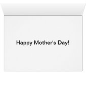 Roze bloemen op bomen, Moederdag (Binenzijde Horizontaal (Onderkant))