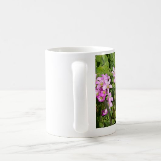 roze bloemen op je kop (Handvat)