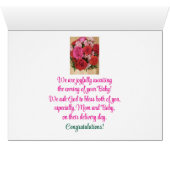 Roze & Bloemen, Ouders om Kaart te zijn (Binenzijde Horizontaal (Onderkant))