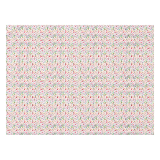 Roze bloemen paarse witte pastels tafelkleed