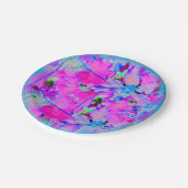 Roze Bloemen Papieren Bord (Gekanteld)