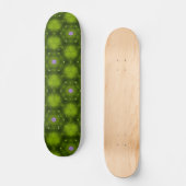 Roze Bloemen Persoonlijk Skateboard (Voorkant)