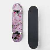 Roze bloemen persoonlijk skateboard (Voorkant)