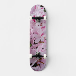 Roze bloemen persoonlijk skateboard