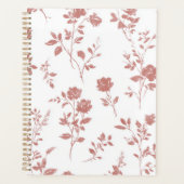 Roze Bloemen Planner (Voorkant)