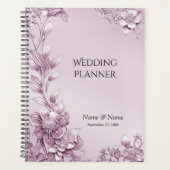 Roze Bloemen Planner (Voorkant)