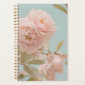 Roze Bloemen Planner | Elegant bloemontwerp (Voorkant)